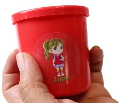 24 adhésifs ronds 40 mm transparents à imprimer