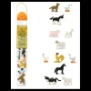 12 Animaux de la FERME figurines dans un tube de rangement 6 cm