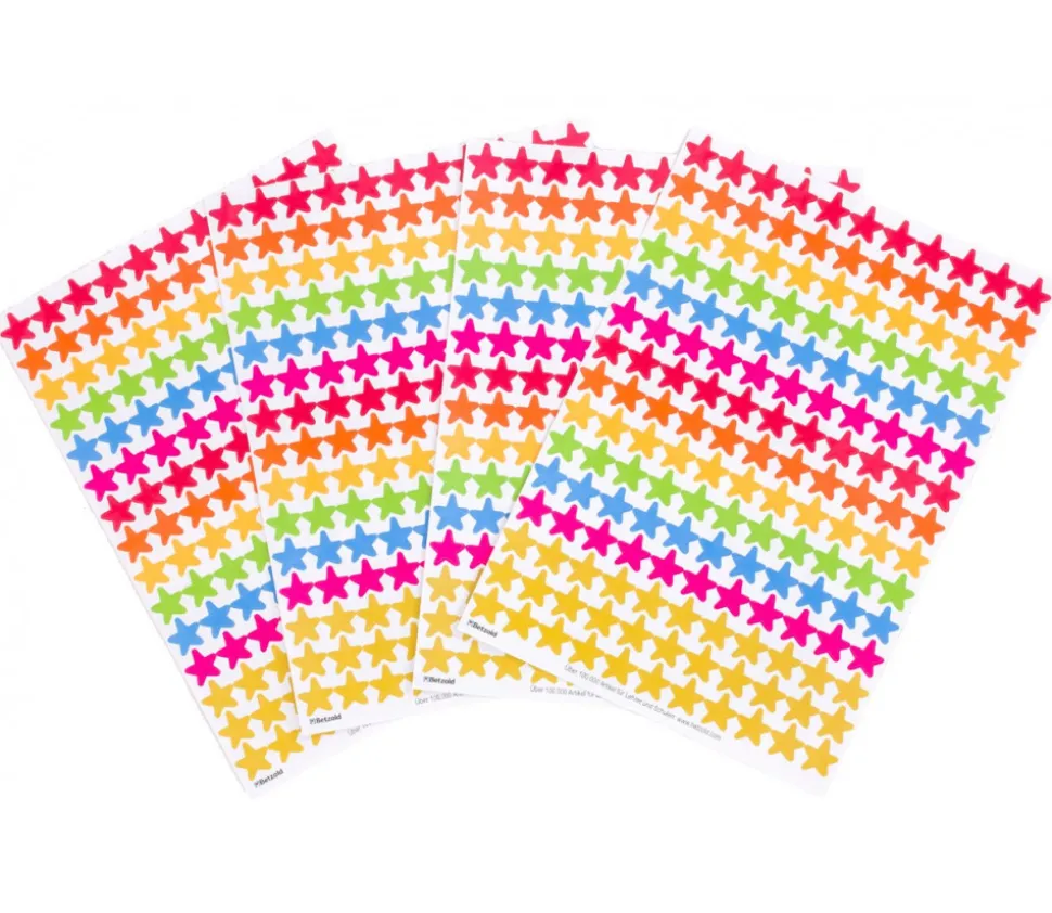 660 autocollants stickers étoiles