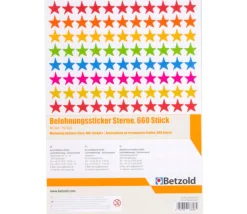 660 autocollants stickers étoiles