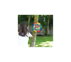 9 Balles scratch avec velcro pour cible lancer