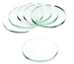 5 Bases rondes transparentes 5 cm