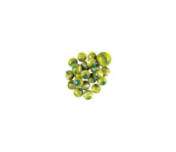 20 Billes Boa vert 16 mm + 1 calot