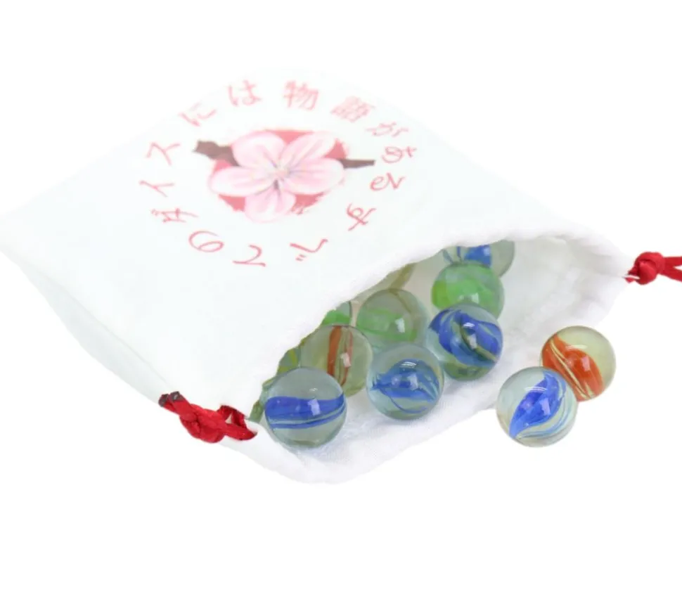 20 Billes série Papillon pour jeu 16 mm + 1 calot