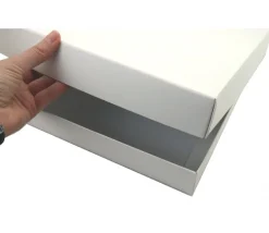 10 Boites neutres 275 x 275 x 47 mm - couvercle cloche à monter