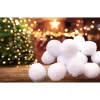 20 boules de neige - balles douces 7.5 cm