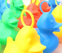 4 Canards GM 15 cm pour pêche aux canards