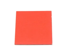 24 carrés 4 x 4 cm carton rigide rouge/blanc vierge tuiles à personnaliser