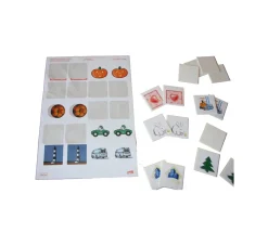 20 carrés autocollants blancs 45 mm étiquettes