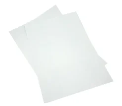 12 carrés autocollants blancs 70 mm étiquettes