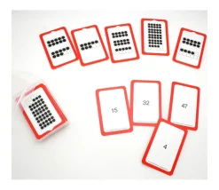 48 cartes à compter jusqu'à 50 - compréhension des nombres