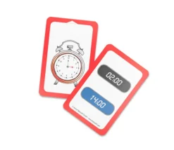 48 cartes jeu exercices heures et minutes