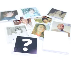 30 cartes Portraits Détective L.A crimes pour jeux