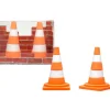 2 cônes de chantier - gommes pions 40 x 25 mm