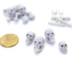 12 cranes à peindre de 0.3 à 1 cm modélisme