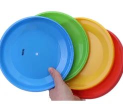 4 disques Frisbees de 18 cm