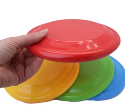 4 disques Frisbees de 18 cm