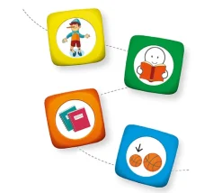 15 Dés à jouer images 3.5 cm - Picto-dés contes classiques