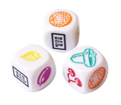 3 Dés à jouer SLOT Game 16 mm casino