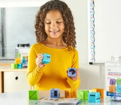 16 dés géants 4.5 cm Fractions