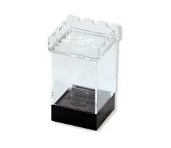 7 dés multifaces avec mini meeples à l'intérieur