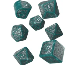 7 dés multi-faces Viking Modern : Mjolnir - QWorkshop