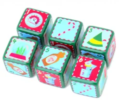 6 dés thèmes Elfe et monde magique 18 mm