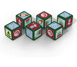 6 dés thèmes Elfe et monde magique 18 mm