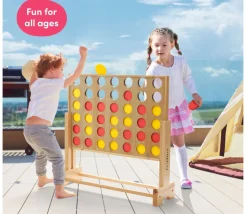 4 en ligne XXL - Jeu géant 72 x 72 cm 4 pions alignés