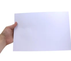 5 Feuilles aimantées A4 blanches magnétiques