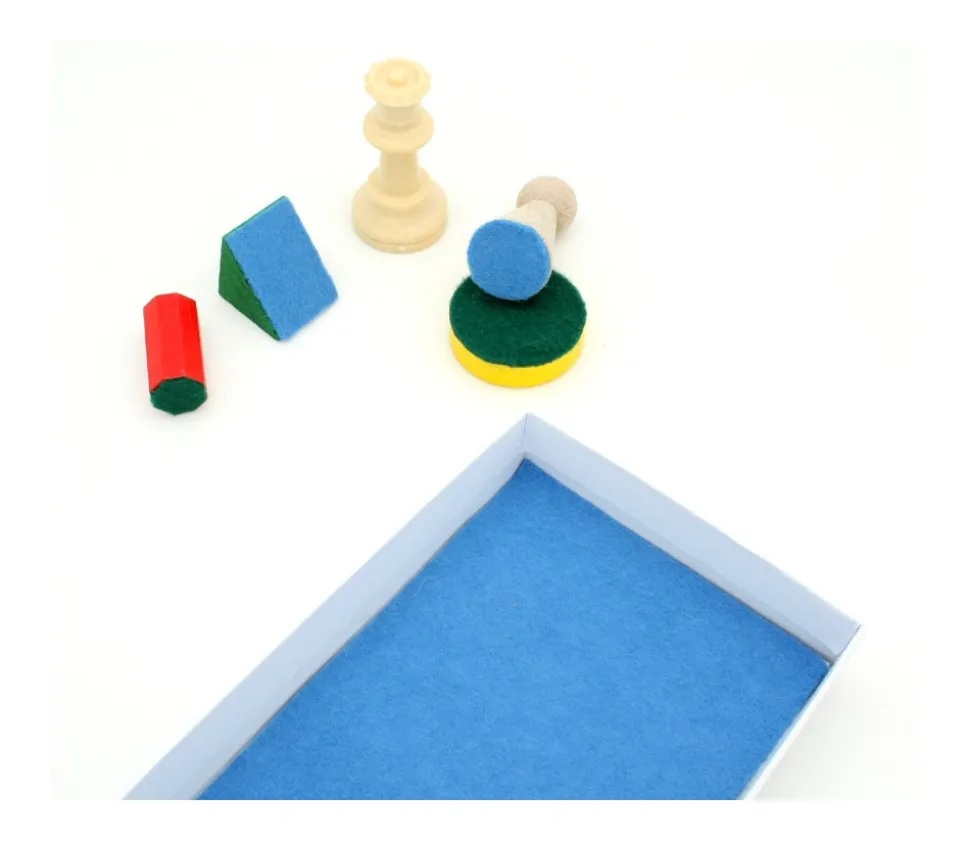 18 Feutrines colorées autocollantes 22 x 15 cm