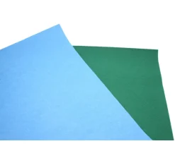 18 Feutrines colorées autocollantes 22 x 15 cm