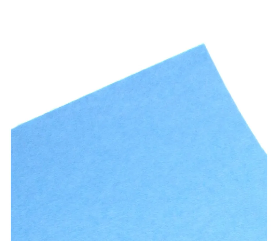 18 Feutrines colorées autocollantes 22 x 15 cm