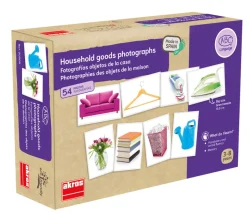 54 Fiches photos objets de la maison pour jeux de langage