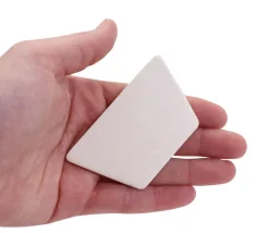 18 Formes géométriques bois naturel 7 cm