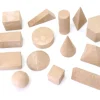 14 formes géométriques bois Rewood - cube base 3 cm