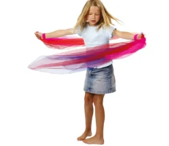 10 foulards colorés de jonglage 40 x 40 cm