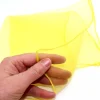 10 foulards jaunes de jonglage 40x40 cm