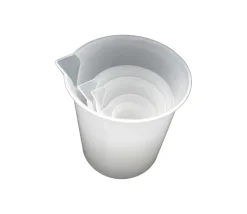 6 Gobelets mesureurs bec verseur plastique béchers