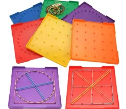 6 Géoboards - set de 6 tableaux recto et verso