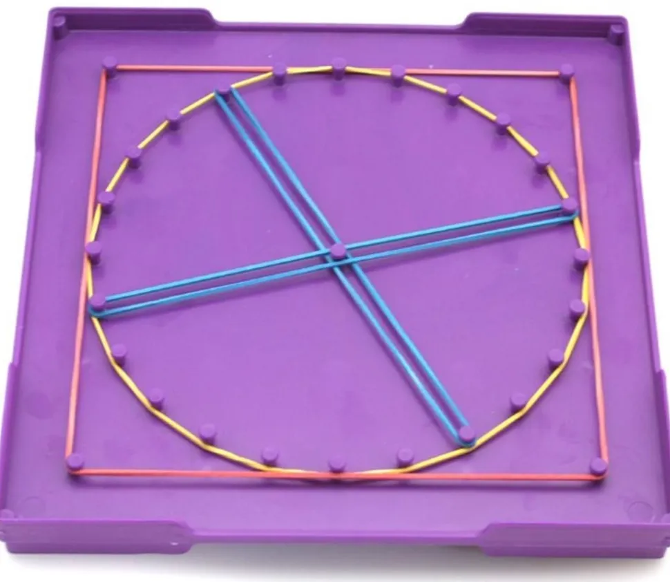 6 Géoboards - set de 6 tableaux recto et verso