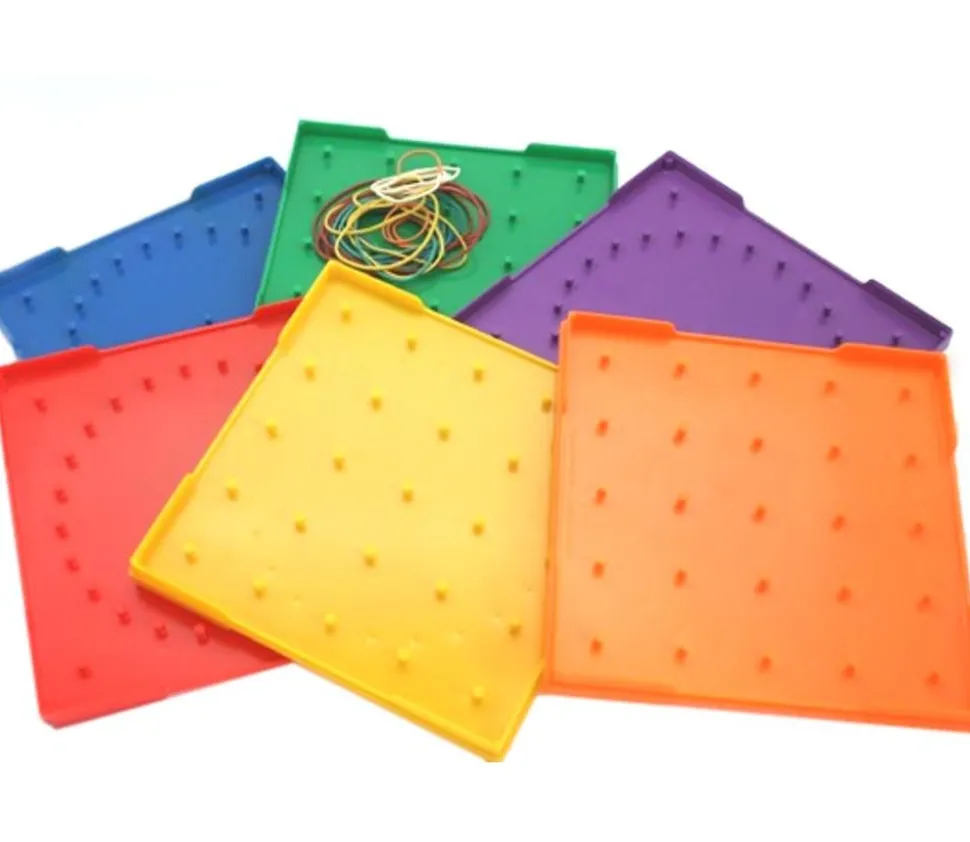 6 Géoboards - set de 6 tableaux recto et verso
