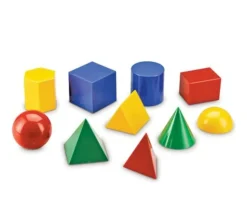 10 grandes formes géométriques 7.5 cm