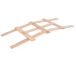 45 grandes plaquettes en bois naturel 36 cm construction jeux