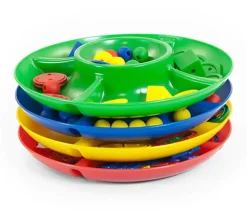 4 grands plateaux de tri fleur 26 cm de diamètre