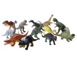 12 gros dinosaures Animaux figurines de 10 à 15 cm - jouet pas cher
