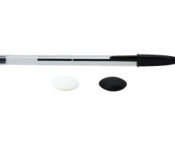 2 jarres 360 pions de go biconvexes - pierres jeu de go