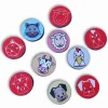 35 jetons aimants ronds animaux - diamètre 2 cm