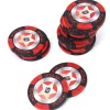 20 Jetons de poker crown argile valeur 5 - 14 gr