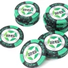 20 Jetons de poker crown argile valeur 25 - 14 gr